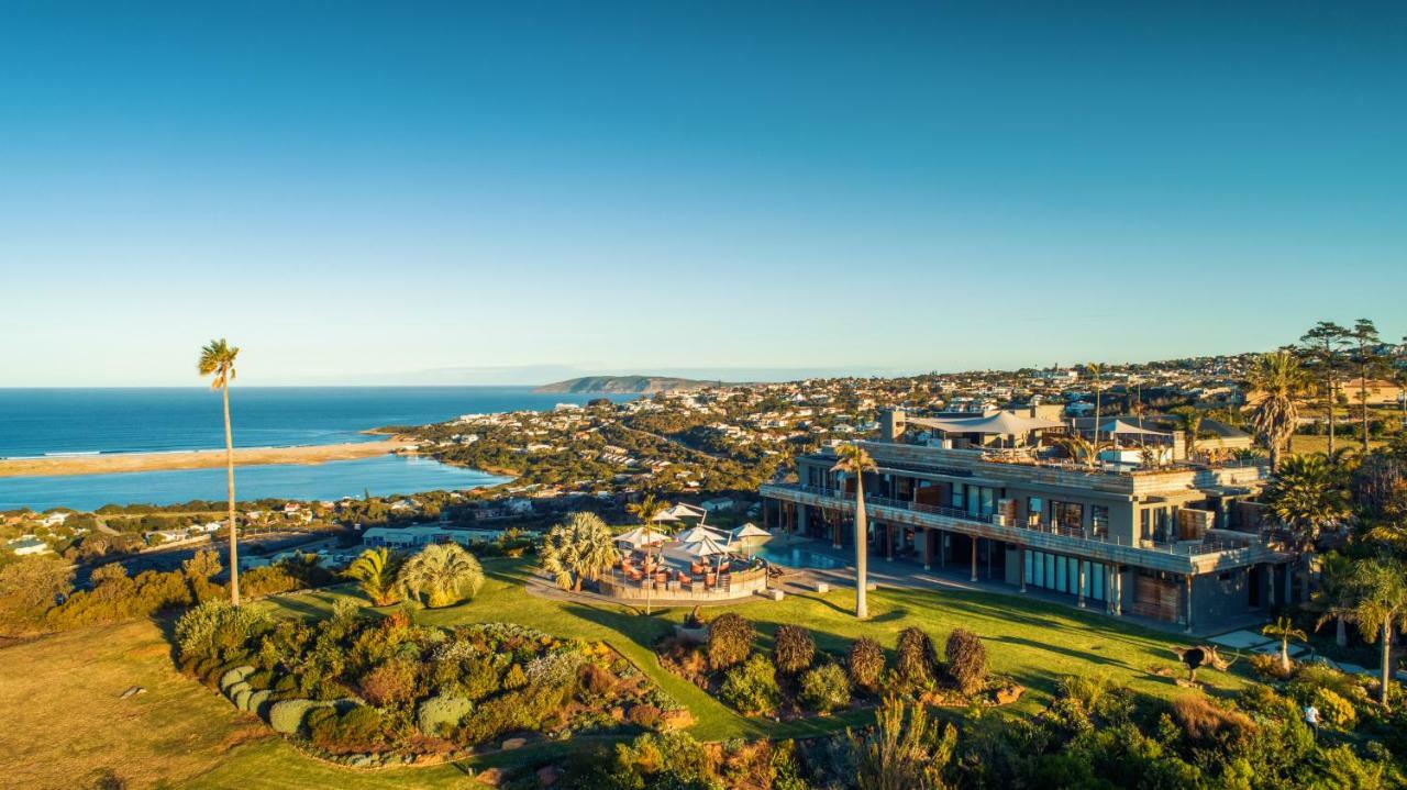 Sky Villa Boutique Hotel By Raw Africa Collection Plettenberg Bay Dış mekan fotoğraf Aerial view of the resort